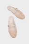 Avie Lace Mesh Embroidered Women's Ballerina Slippers - 2