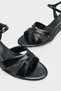 Jasmina Feta Wedge Heeled Cross-Strapped Ankle-Tied Stylish Women's Shoes - 4