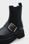 Gennie Round Toe Side Trak Sole Women's Boots - 2