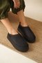 Carroll Thick Soled Round Toe Furry Women's Indoor Slippers