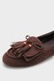 Veronique Tasseled Soft Women's Loafers Shoes with Wooden Accessories - 2