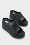 Shandee Women's Wedge Heeled Slippers