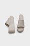 Marry Platform Straw Suede Women's Slippers - 4