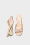 Pauly Metal Heeled Stylish Women's Shoes Slipper - 4