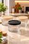 Set of 3 140 ml Breakfast Glass Storage Containers – Covered Containers for Honey, Jam, Sauce, and Breakfast Presentation - 2