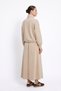 High Collar Skirt Suit 202721 - Stone - 8