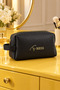 Women's Large Size Makeup Bag - Black - 2