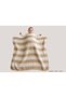 Baby Boy Blanket Double Sided Organic Muslin Beige