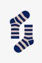 Boy's Trio Striped 3-Pair Socks - 3