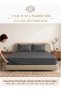Stripe Comforter Set- Ultra Soft Brushed Microfiber Fabric, Soft Siliconized Fiber Filling - 4