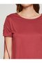 Women's Brown T-Shirt 8YAK16475IK - 6