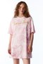 Lilac Tom&Jerry Cat Patterned Cotton Short Sleeve Nightgown