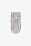 3 Pairs of Seamless Cotton Animal Patterned Booties Socks - 3
