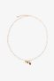 Gold Color April 2-Piece Necklace - 4