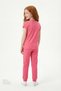 Girl's Pink Cute Rabbit 2-Piece Pajama Set - 2