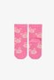 Girl's Pink Kindly Friends Cotton 4-Pair Socks - 5