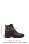 Women's Brown Zippered Thermo Sole Boots - 3