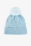 Blue Luisa Striped Beret