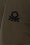 Boy's Khaki Color Detachable Hooded Coat - 4