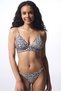 Leopárd mintás Leo brazil bikini alsó - 3