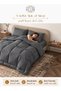 Stripe Comforter Set- Ultra Soft Brushed Microfiber Fabric, Soft Siliconized Fiber Filling - 5