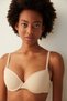 Beige Daylift Unpadded Underwire Bra - 2