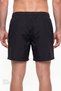 Men's Black Basic Black Shorts - 2