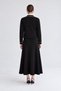 Pearl Striped Skirt Suit Black - 3