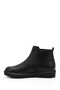 Women's Black Double Zipper Thermo Sole Genuine Leather Boots - 6