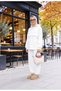 Kangaroo Pocket Modal Tracksuit Set – Hooded - Ecru - 5