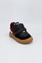 Genuine Leather Men's First Step Sneakers Black