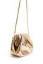 Clutch Form Long Strap Degas Women's Bag Gold - 5