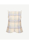 Fitted Square Neck Strap Blouse - 8