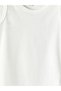 Crew Neck Baby Boy Snap Fastener Bodysuit (S6) - 2