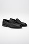 Men's Black Classic Analin Eva Sole Shoes - 2