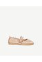 Embroidered Mary Jane Espadrille