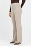 High Waist Pipe Leg Maxi Length Trousers - 6
