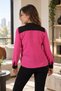 Women's Fuchsia Front Striped Shirt - 2