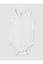 Crew Neck Baby Boy Snap Fastener Bodysuit (S6) - 4
