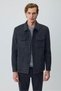 Men's Smoked Trend Wool Safari Model Dynamic Fit Shirt Jacket