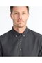 Regular Shirt Collar Long Sleeve Shirt - 3