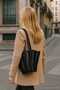 Women's Magnolia Black Wallet Designer Shoulder Bag - 3
