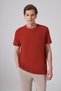 Men's Tile Trend Plain Combed Cotton Crew Neck Tshirt