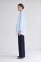Brooch Button Detailed Shirt Blue - 2