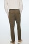 Men's Green Rayon Trend Straight Slim Fit Trousers - 5