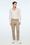Men's Beige Denim 5 Pocket Dynamic Fit Jean Denim Pants - 3