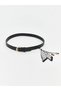 Women's Belt with Leather Look Accessories (S6) - 3