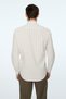 Men's Beige Cotton Trendy Plaid Dynamic Fit Button-Down Collar Shirt - 5