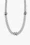 316L Barbed Wire Cuban Chain Men's Steel Necklace - 4