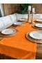 Pearl Velvet Textured Runner Orange - 3